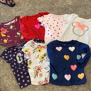 Baby girls shirt LOT